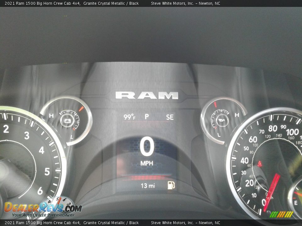 2021 Ram 1500 Big Horn Crew Cab 4x4 Gauges Photo #21