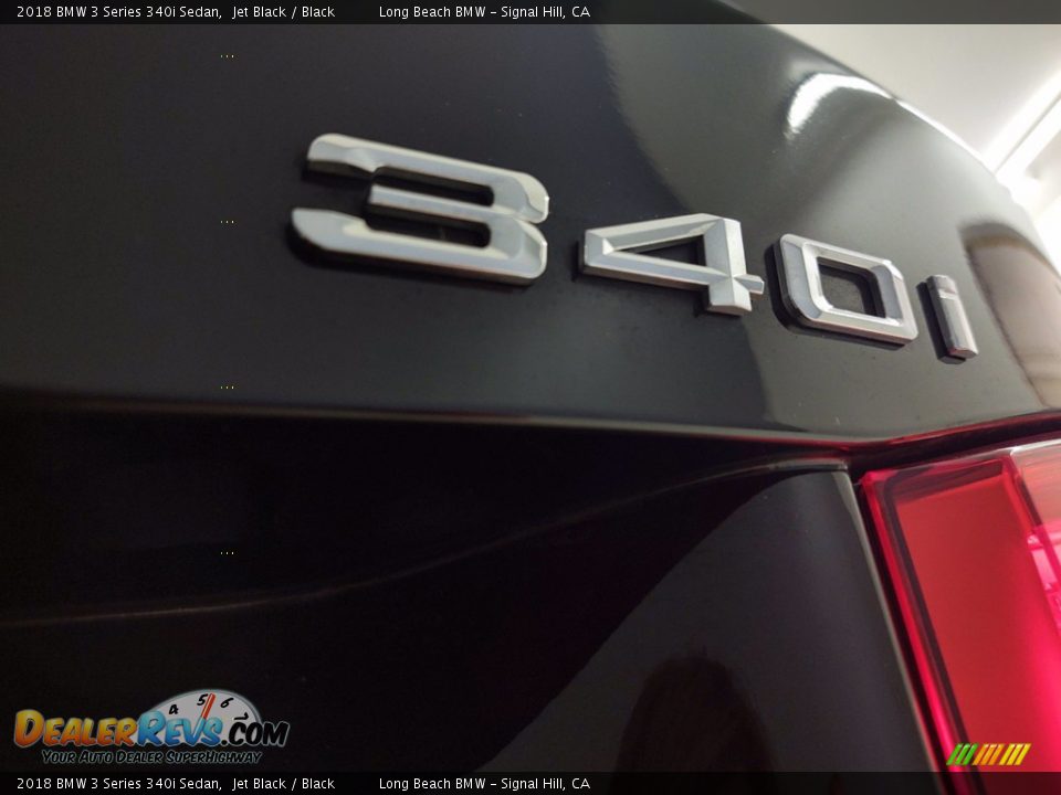 2018 BMW 3 Series 340i Sedan Jet Black / Black Photo #34