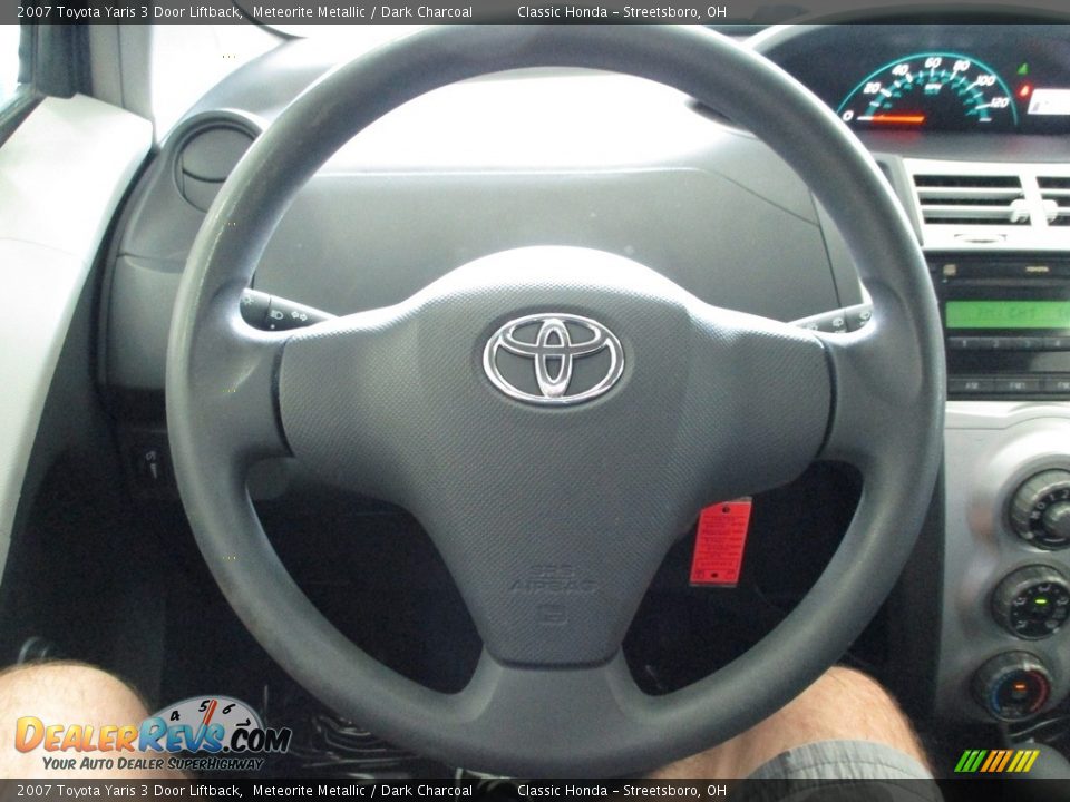 2007 Toyota Yaris 3 Door Liftback Meteorite Metallic / Dark Charcoal Photo #25