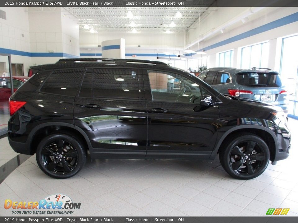 2019 Honda Passport Elite AWD Crystal Black Pearl / Black Photo #4