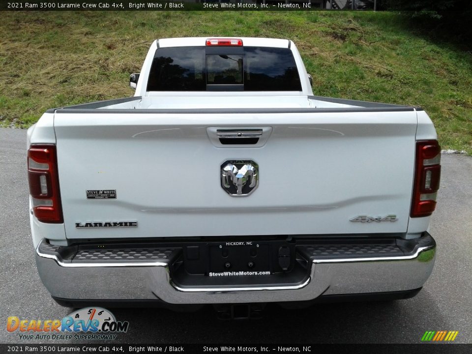 2021 Ram 3500 Laramie Crew Cab 4x4 Bright White / Black Photo #7