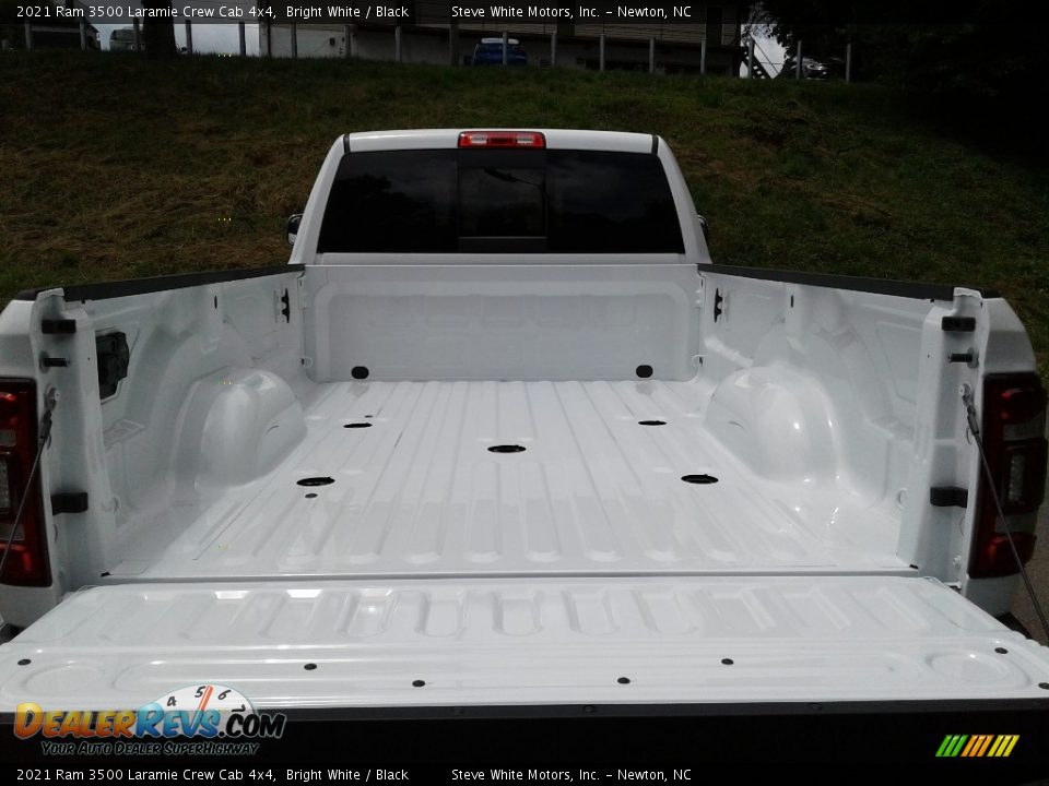 2021 Ram 3500 Laramie Crew Cab 4x4 Bright White / Black Photo #8