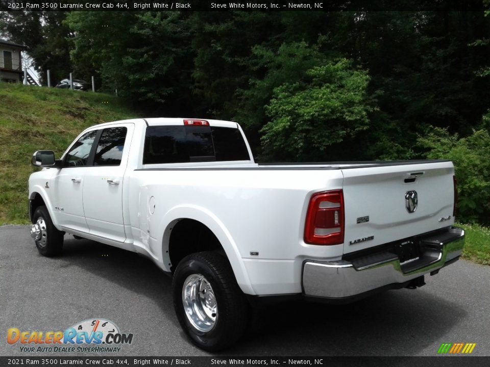 2021 Ram 3500 Laramie Crew Cab 4x4 Bright White / Black Photo #9