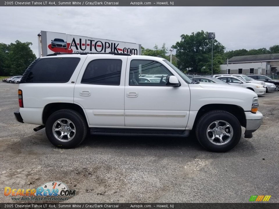 2005 Chevrolet Tahoe LT 4x4 Summit White / Gray/Dark Charcoal Photo #3