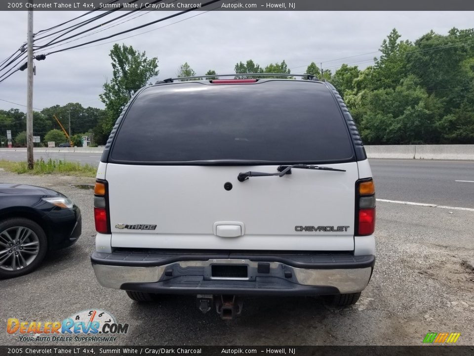 2005 Chevrolet Tahoe LT 4x4 Summit White / Gray/Dark Charcoal Photo #5