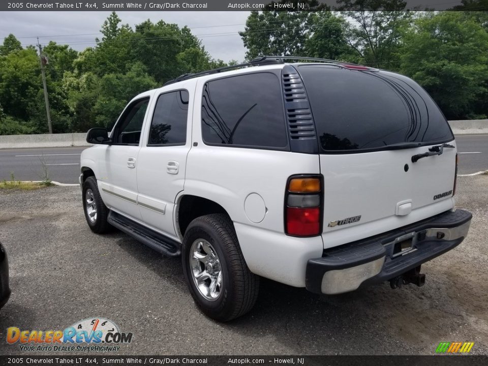 2005 Chevrolet Tahoe LT 4x4 Summit White / Gray/Dark Charcoal Photo #6