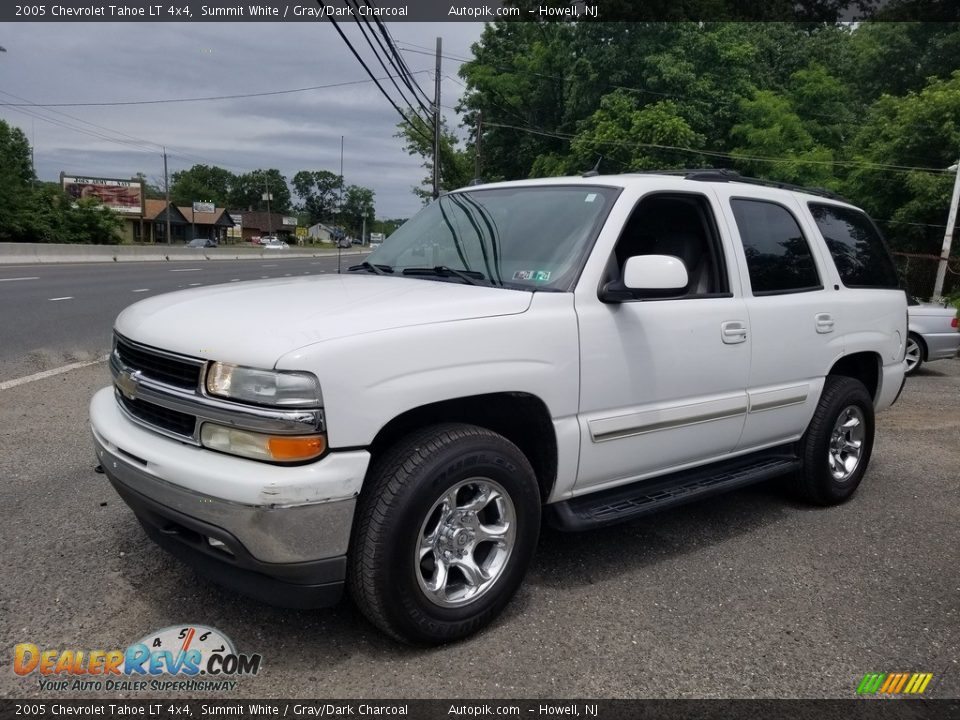 2005 Chevrolet Tahoe LT 4x4 Summit White / Gray/Dark Charcoal Photo #7