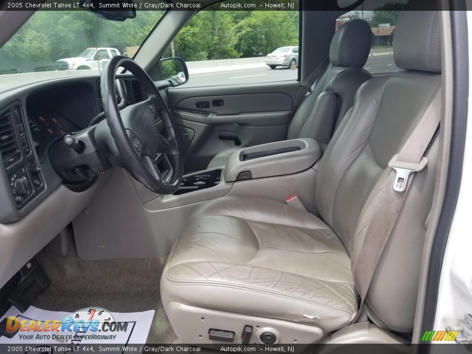 2005 Chevrolet Tahoe LT 4x4 Summit White / Gray/Dark Charcoal Photo #10