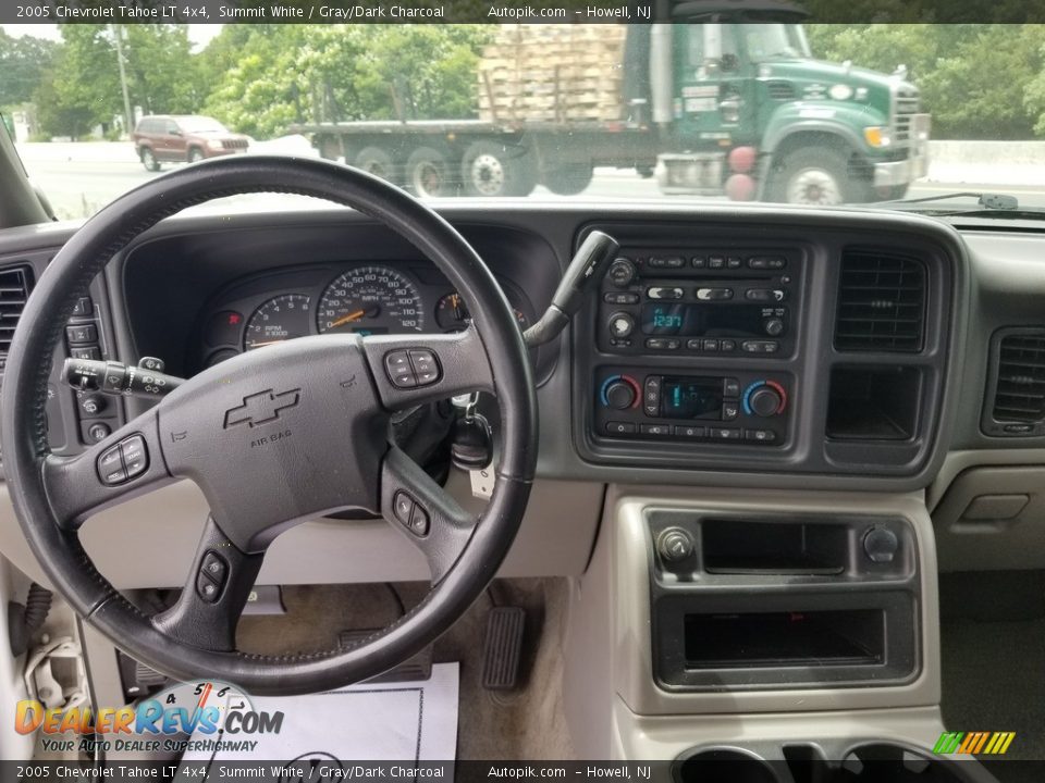 2005 Chevrolet Tahoe LT 4x4 Summit White / Gray/Dark Charcoal Photo #13