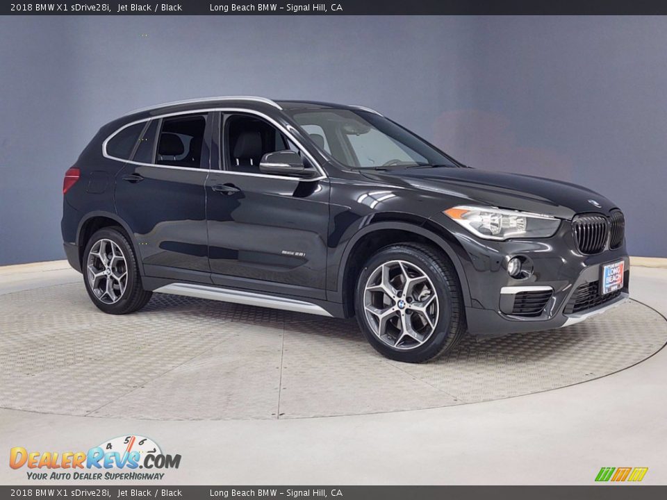 2018 BMW X1 sDrive28i Jet Black / Black Photo #35