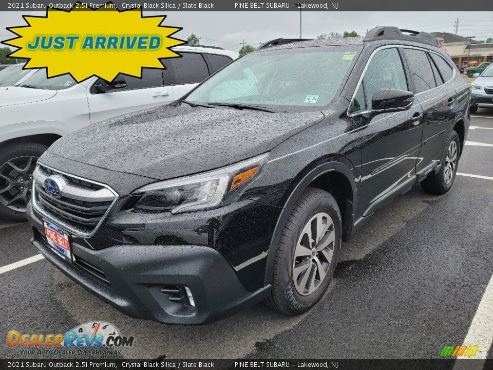 2021 Subaru Outback 2.5i Premium Crystal Black Silica / Slate Black Photo #1