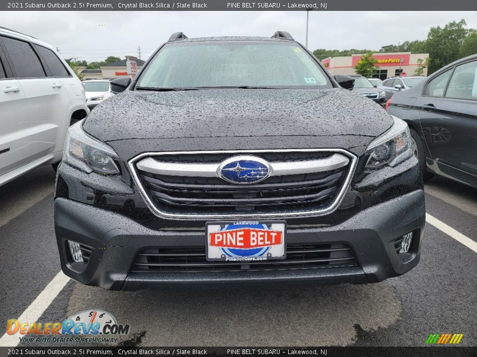 2021 Subaru Outback 2.5i Premium Crystal Black Silica / Slate Black Photo #2