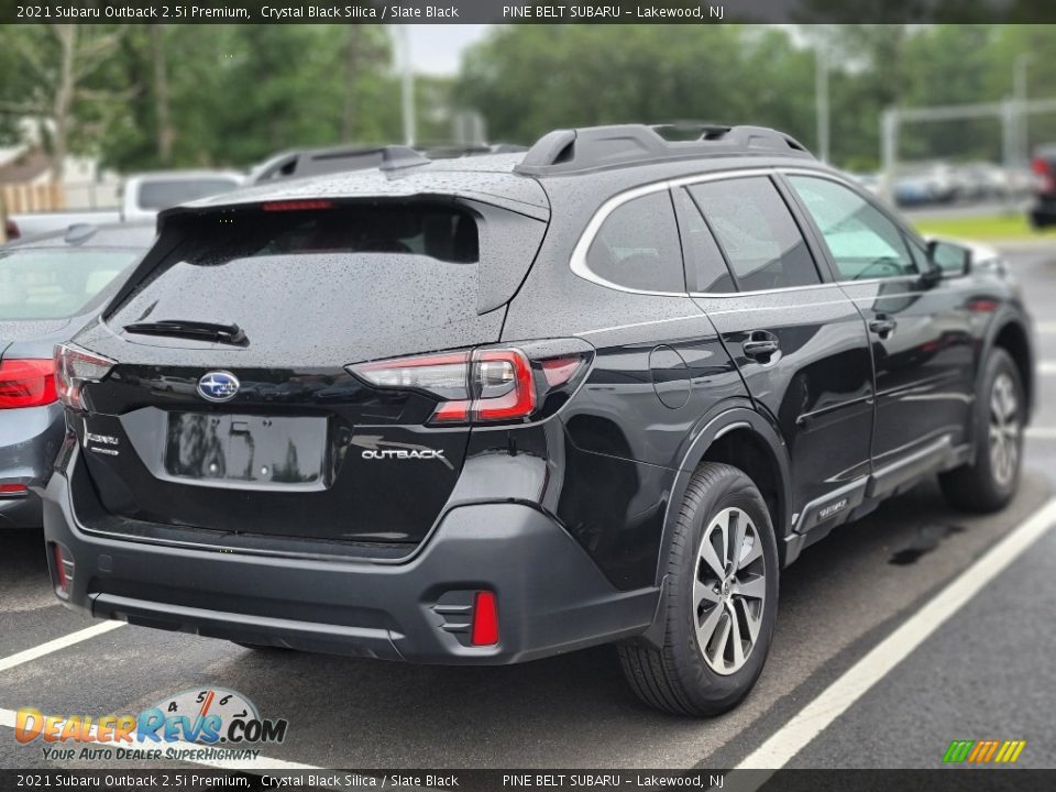 2021 Subaru Outback 2.5i Premium Crystal Black Silica / Slate Black Photo #3