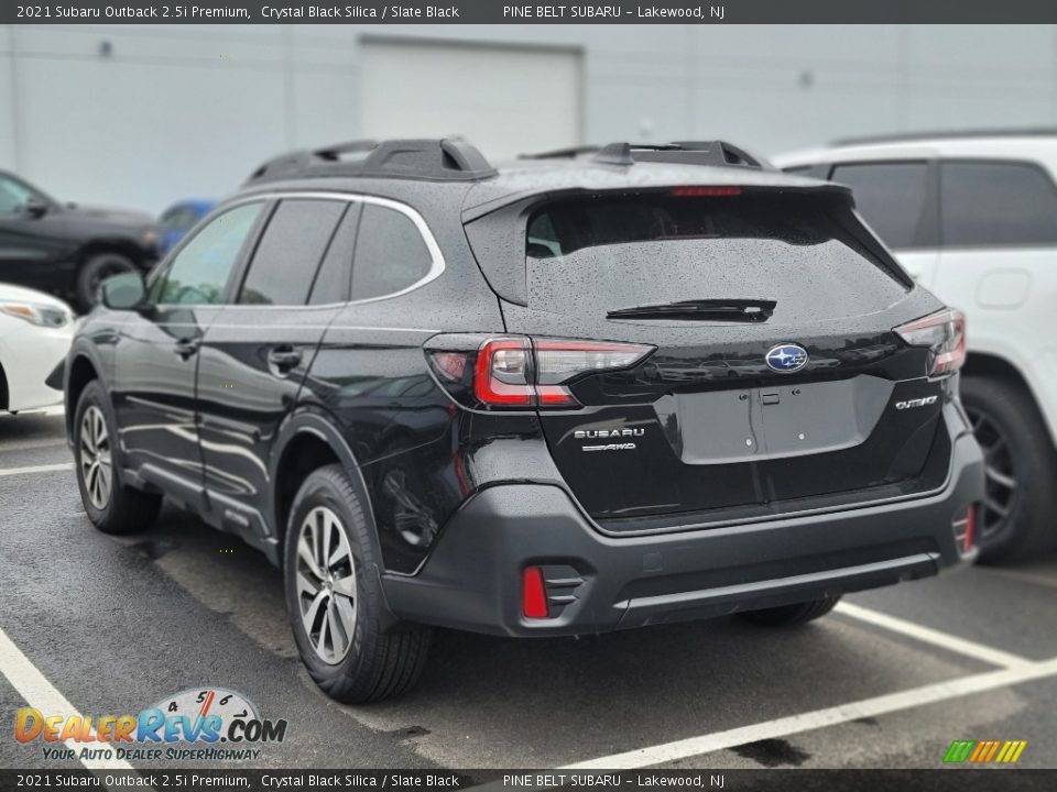 2021 Subaru Outback 2.5i Premium Crystal Black Silica / Slate Black Photo #5