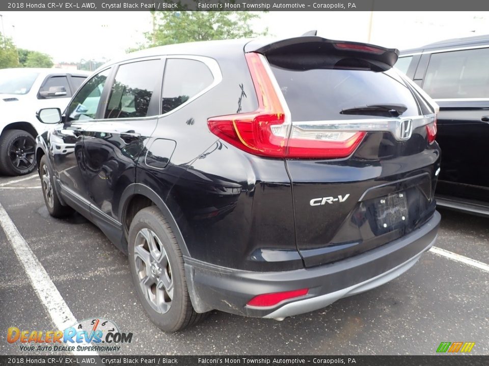 2018 Honda CR-V EX-L AWD Crystal Black Pearl / Black Photo #2