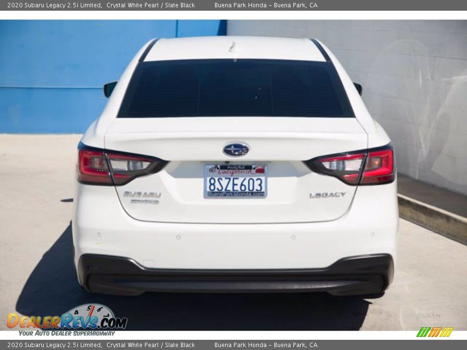 2020 Subaru Legacy 2.5i Limited Crystal White Pearl / Slate Black Photo #9