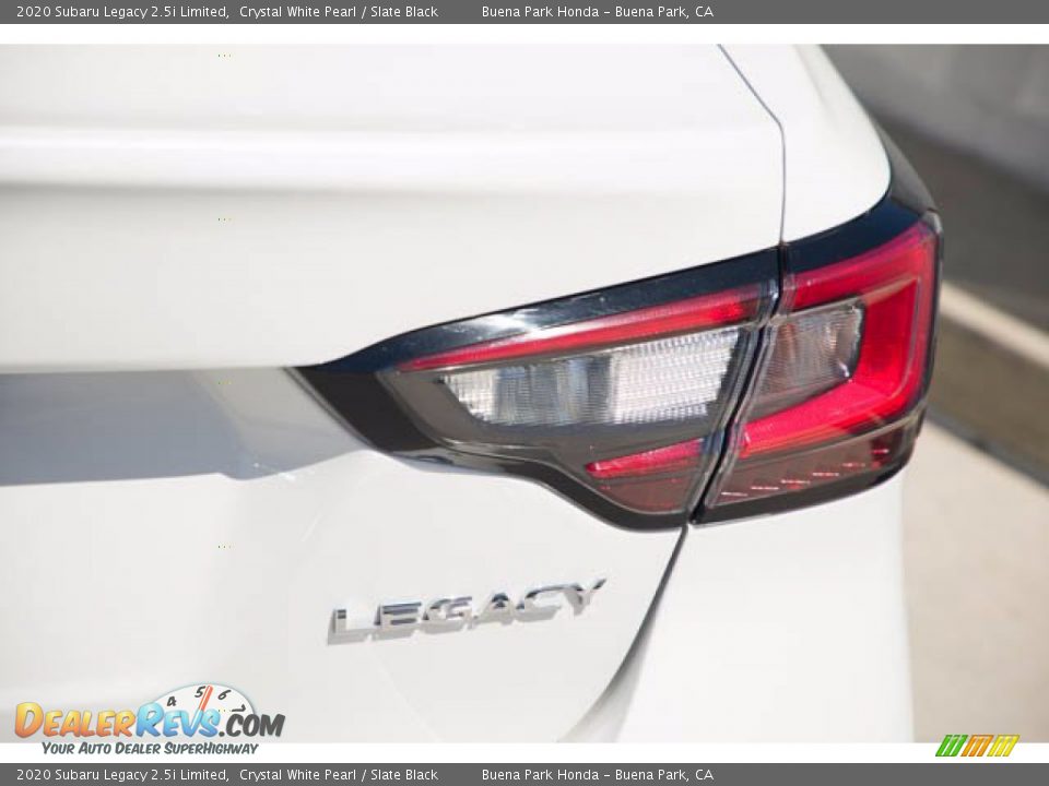 2020 Subaru Legacy 2.5i Limited Crystal White Pearl / Slate Black Photo #11
