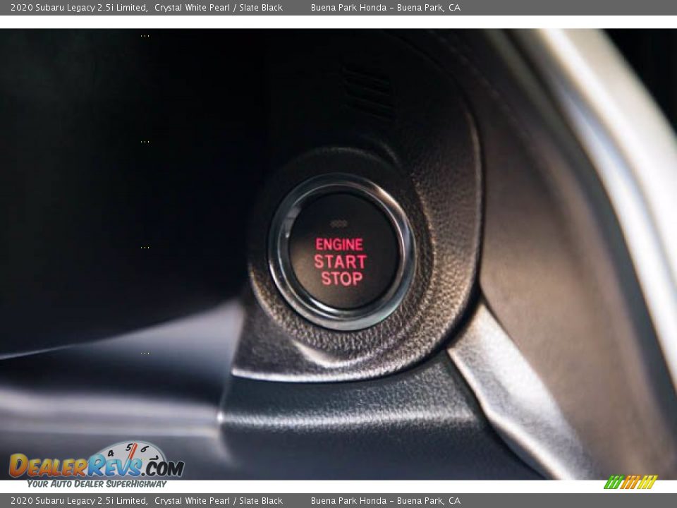 2020 Subaru Legacy 2.5i Limited Crystal White Pearl / Slate Black Photo #16