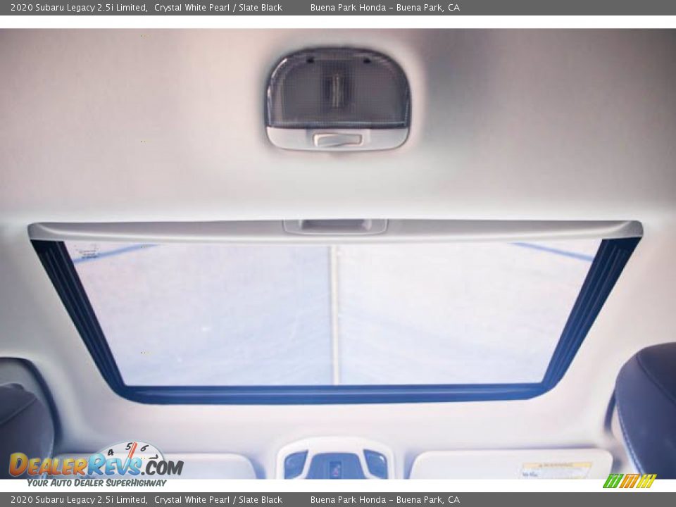 2020 Subaru Legacy 2.5i Limited Crystal White Pearl / Slate Black Photo #18