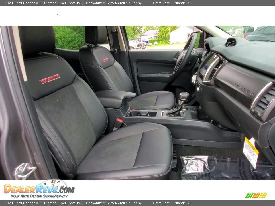 Front Seat of 2021 Ford Ranger XLT Tremor SuperCrew 4x4 Photo #24