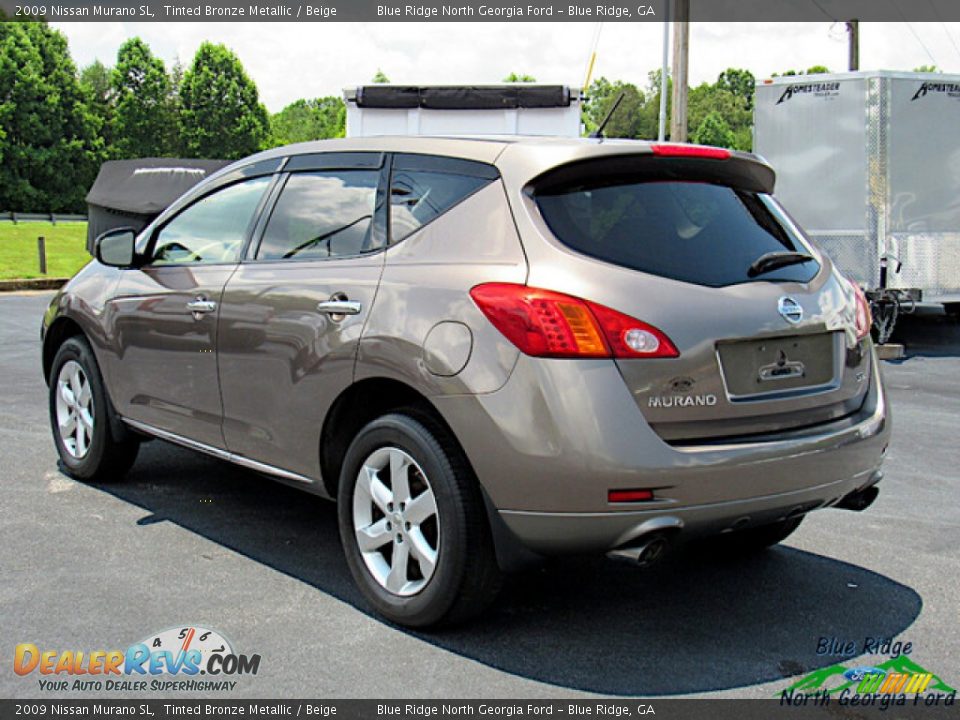 2009 Nissan Murano SL Tinted Bronze Metallic / Beige Photo #3