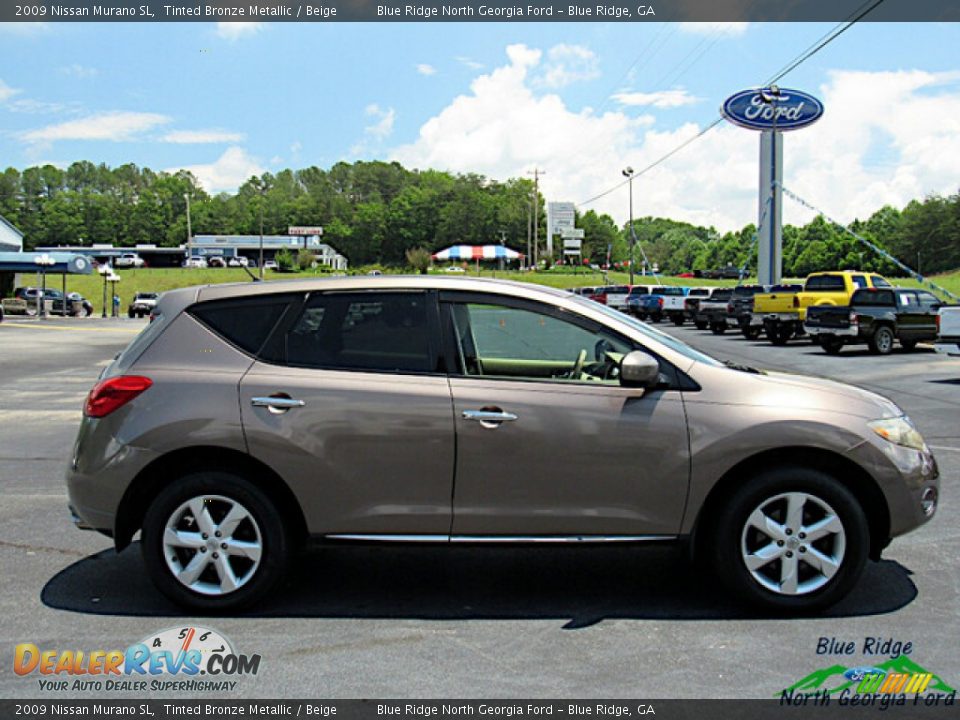 2009 Nissan Murano SL Tinted Bronze Metallic / Beige Photo #6