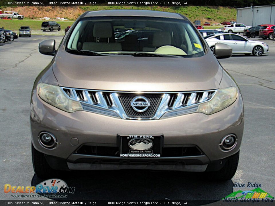 2009 Nissan Murano SL Tinted Bronze Metallic / Beige Photo #8