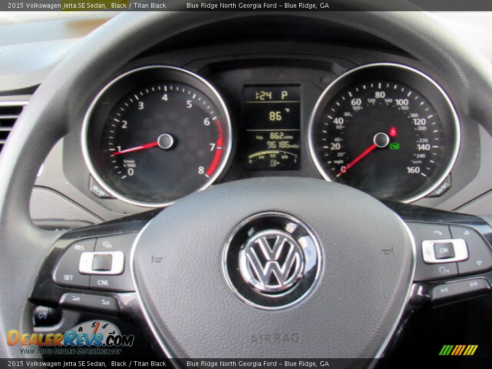 2015 Volkswagen Jetta SE Sedan Gauges Photo #17