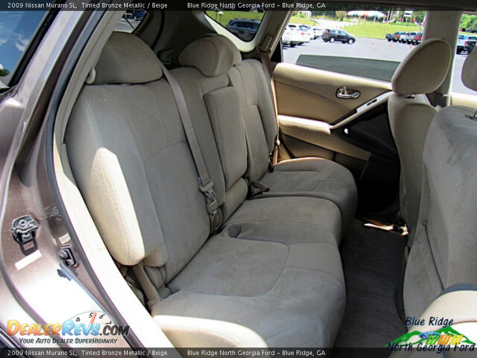 2009 Nissan Murano SL Tinted Bronze Metallic / Beige Photo #13