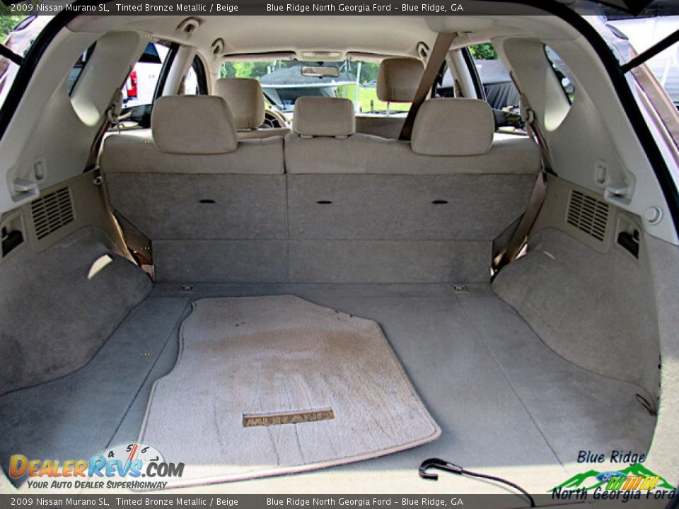 2009 Nissan Murano SL Tinted Bronze Metallic / Beige Photo #14