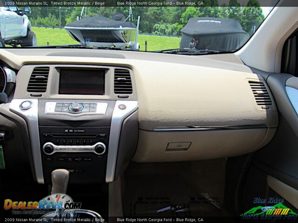 2009 Nissan Murano SL Tinted Bronze Metallic / Beige Photo #16