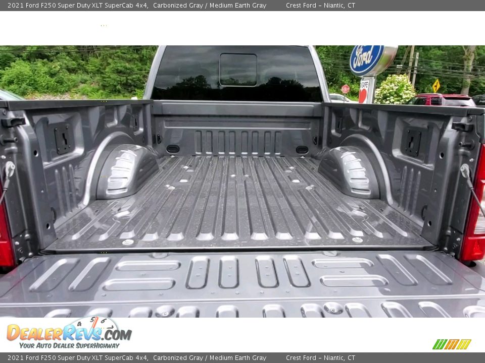 2021 Ford F250 Super Duty XLT SuperCab 4x4 Carbonized Gray / Medium Earth Gray Photo #20