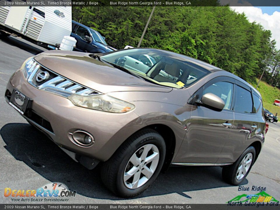 2009 Nissan Murano SL Tinted Bronze Metallic / Beige Photo #23