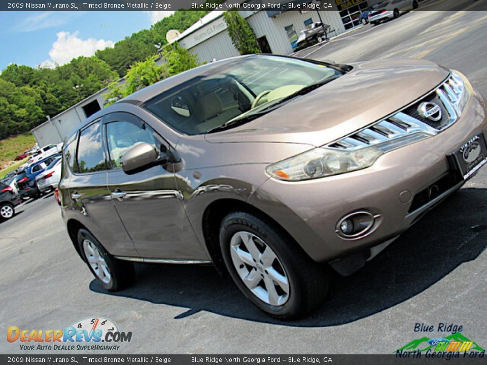 2009 Nissan Murano SL Tinted Bronze Metallic / Beige Photo #24