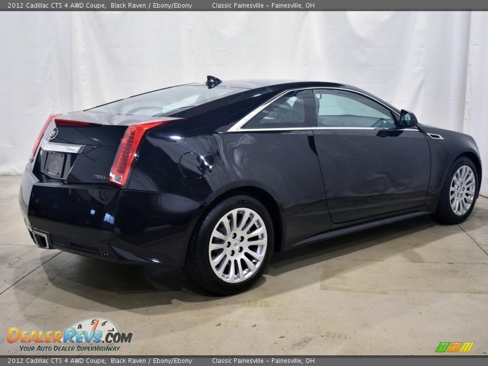 2012 Cadillac CTS 4 AWD Coupe Black Raven / Ebony/Ebony Photo #2