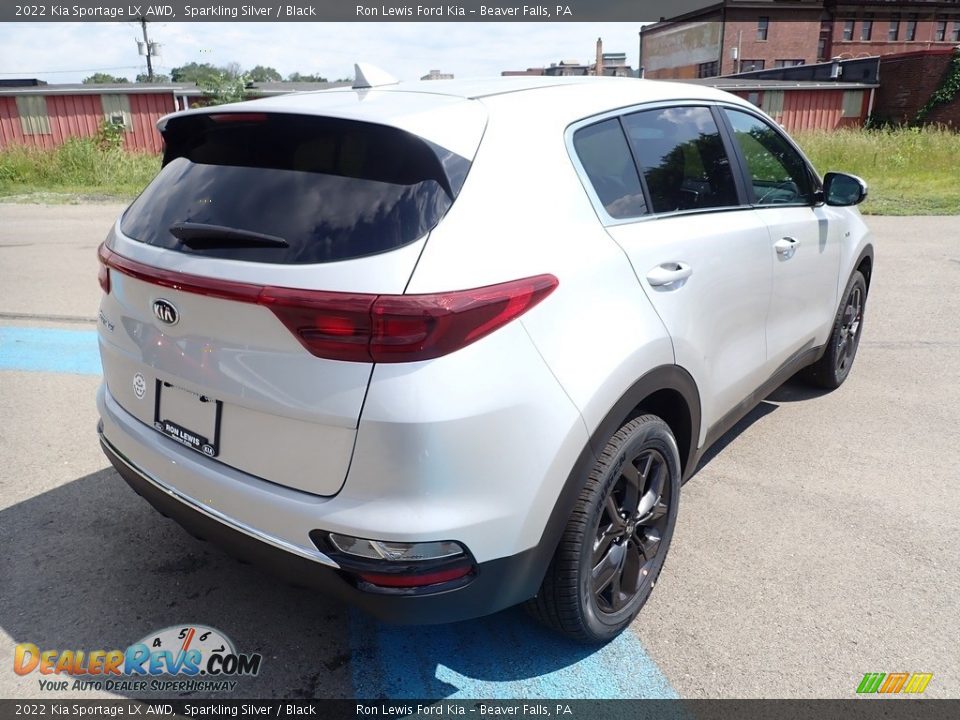 2022 Kia Sportage LX AWD Sparkling Silver / Black Photo #2