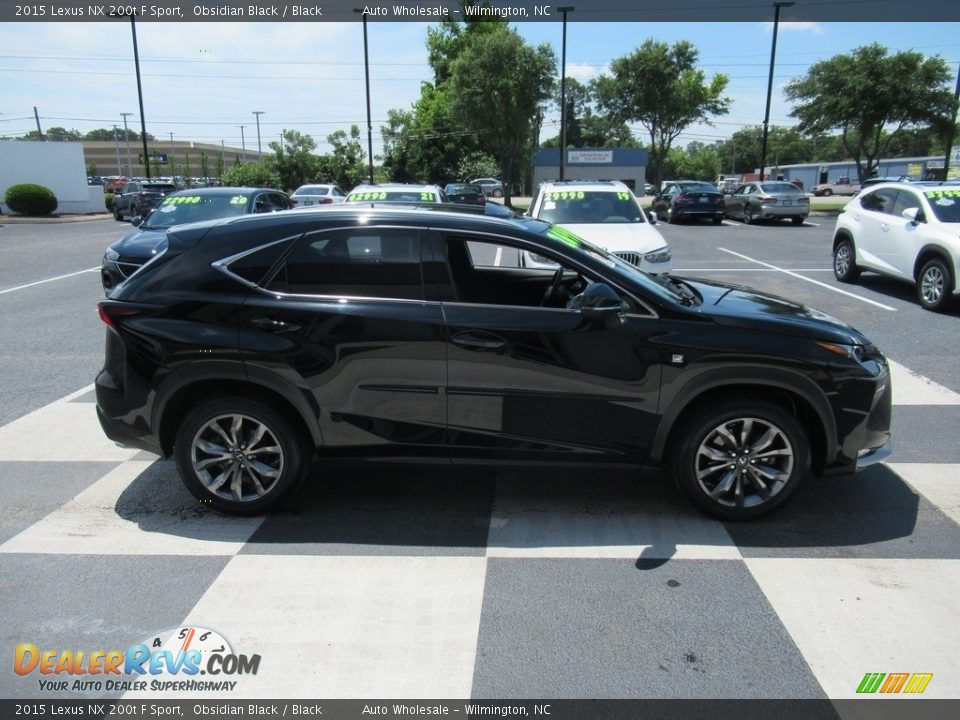 2015 Lexus NX 200t F Sport Obsidian Black / Black Photo #3