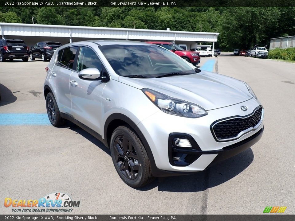 2022 Kia Sportage LX AWD Sparkling Silver / Black Photo #3