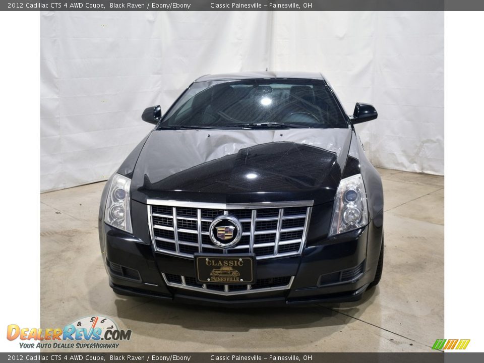 2012 Cadillac CTS 4 AWD Coupe Black Raven / Ebony/Ebony Photo #4