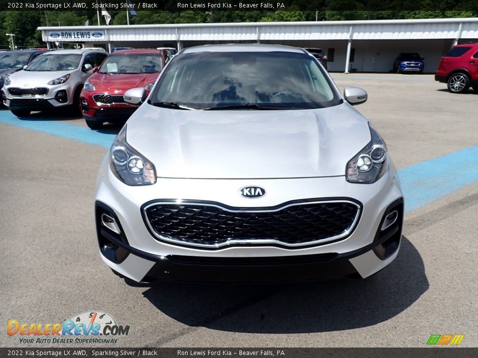2022 Kia Sportage LX AWD Sparkling Silver / Black Photo #4