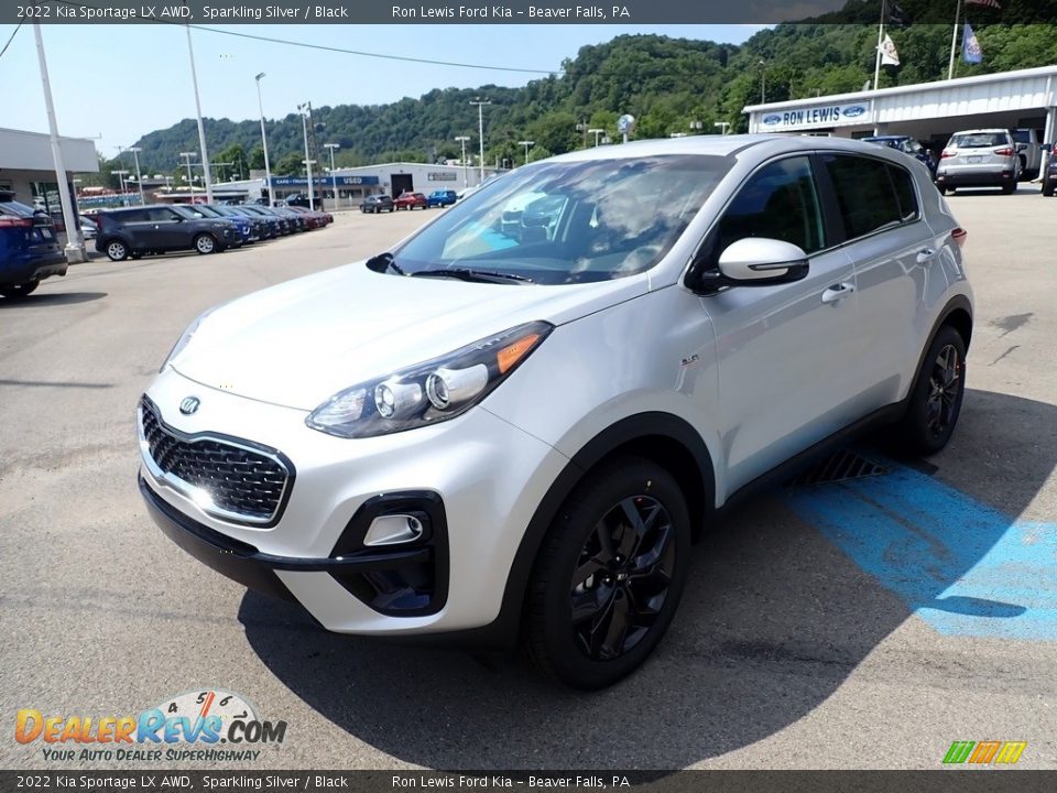 2022 Kia Sportage LX AWD Sparkling Silver / Black Photo #5