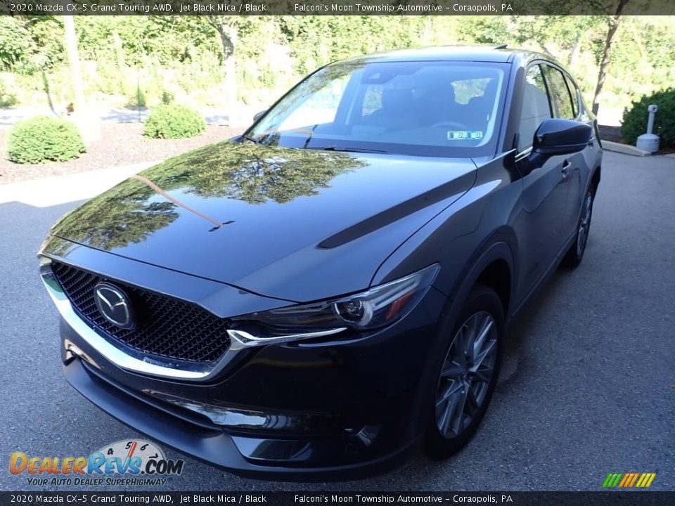 2020 Mazda CX-5 Grand Touring AWD Jet Black Mica / Black Photo #1