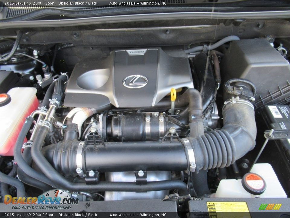 2015 Lexus NX 200t F Sport 2.0 Liter Turbocharged DOHC 16-Valve VVT-iW 4 Cylinder Engine Photo #6