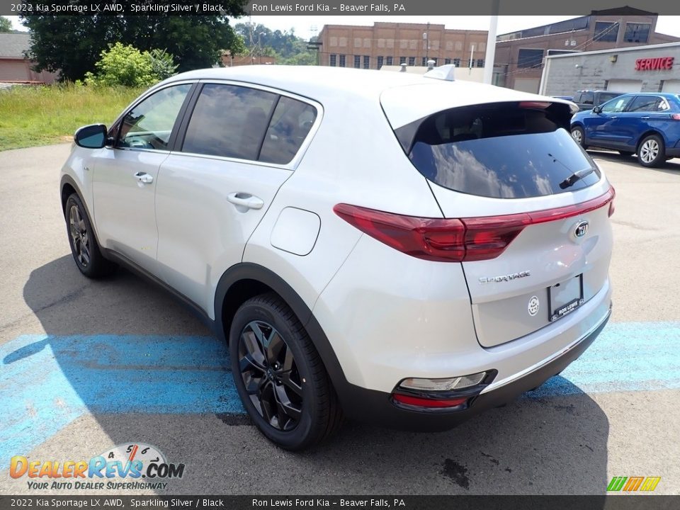 2022 Kia Sportage LX AWD Sparkling Silver / Black Photo #7