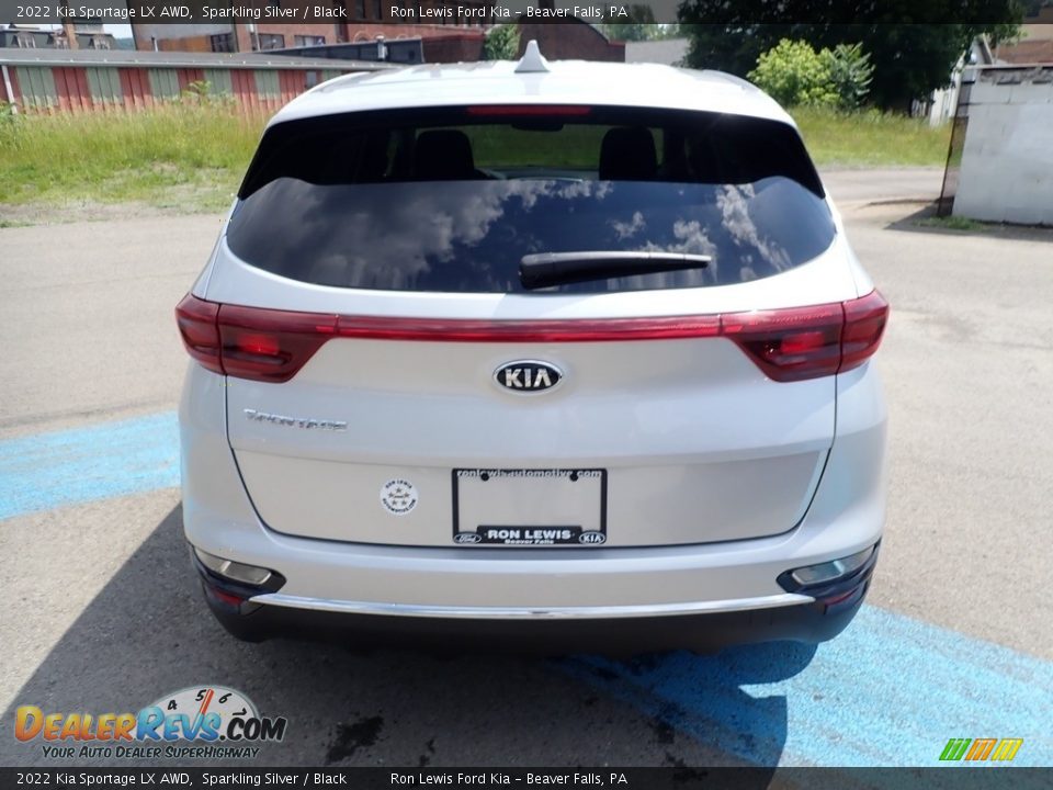 2022 Kia Sportage LX AWD Sparkling Silver / Black Photo #8