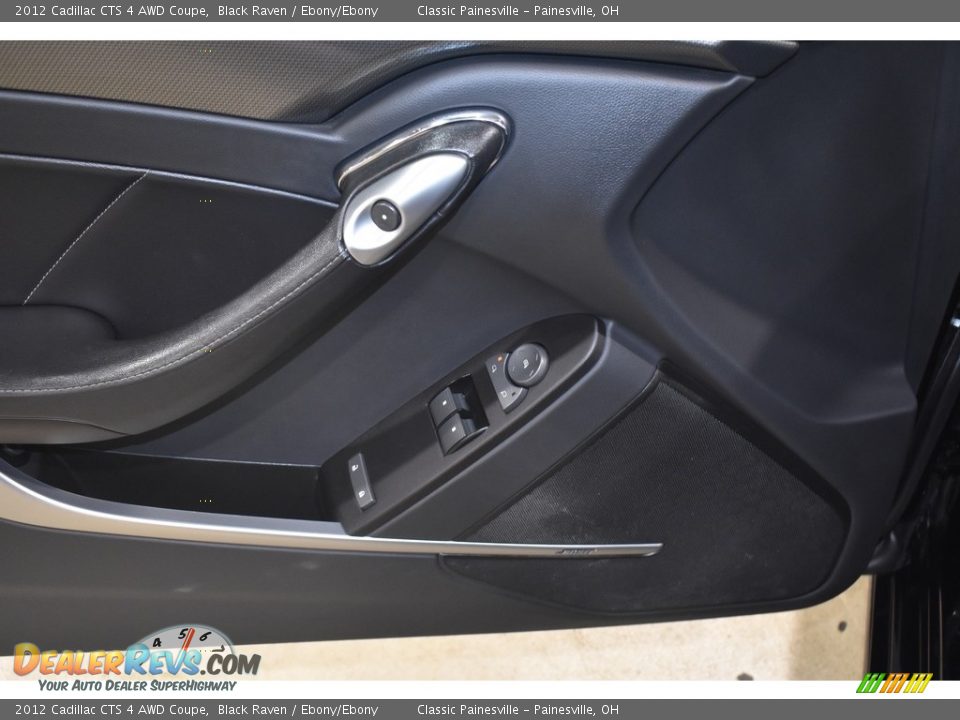 2012 Cadillac CTS 4 AWD Coupe Black Raven / Ebony/Ebony Photo #10