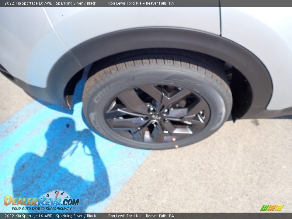2022 Kia Sportage LX AWD Sparkling Silver / Black Photo #9