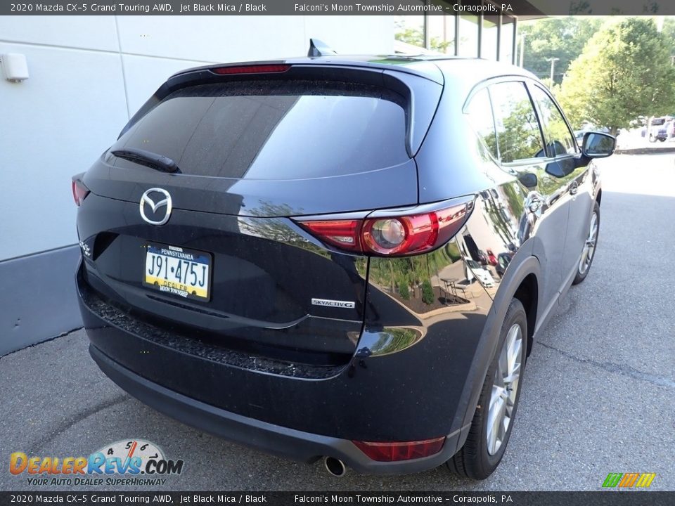 2020 Mazda CX-5 Grand Touring AWD Jet Black Mica / Black Photo #4