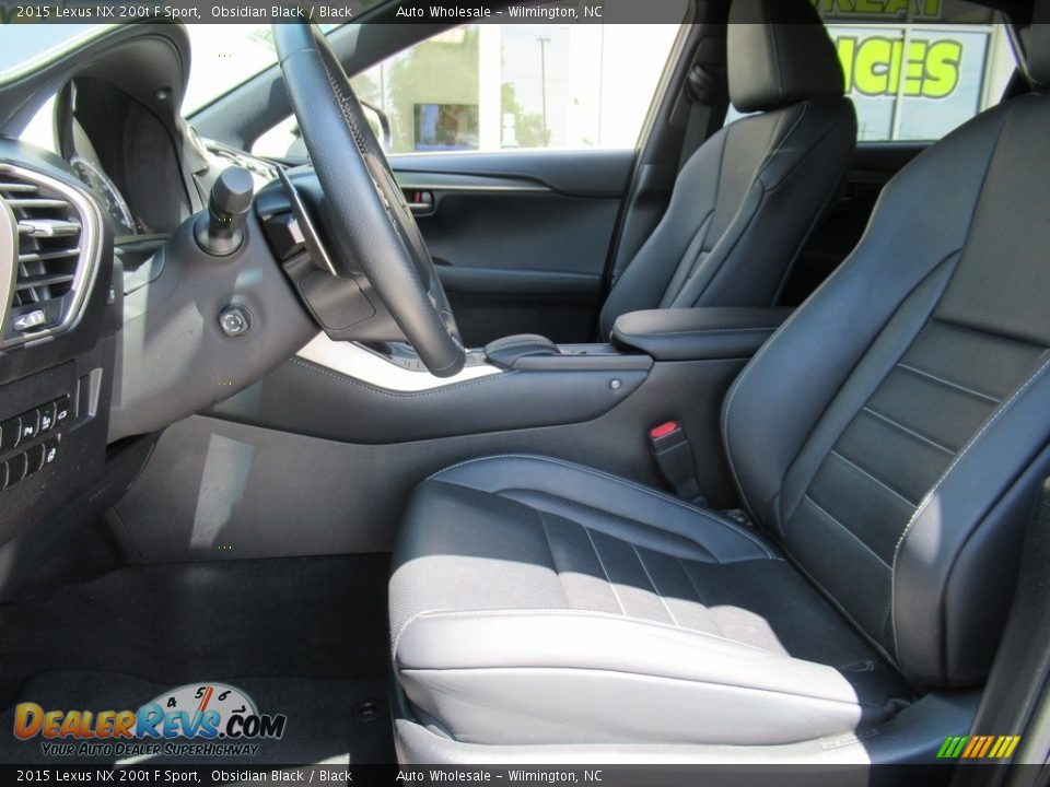 Front Seat of 2015 Lexus NX 200t F Sport Photo #10