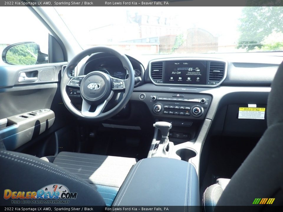 2022 Kia Sportage LX AWD Sparkling Silver / Black Photo #11